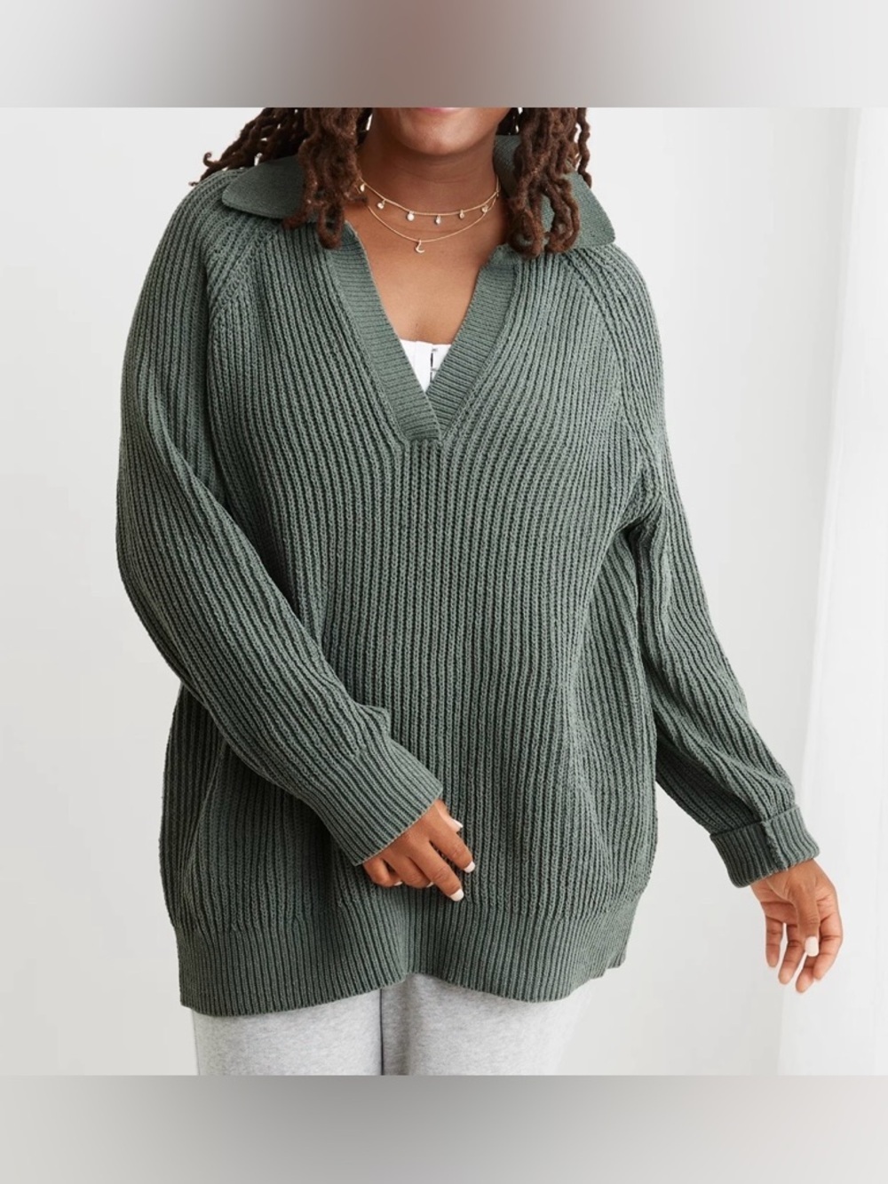 Aerie Sugar Rush Chenille Sweater Sz M